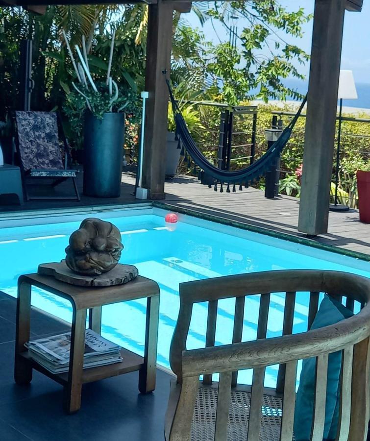 Suite Indigo Jacuzzi Prive Piscine Vue Mer Acces Cuisine Laverie แซ็ง-ปีแยร์ ภายนอก รูปภาพ